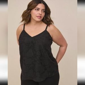 Torrid Sophie Chiffon Swing Cami size 00